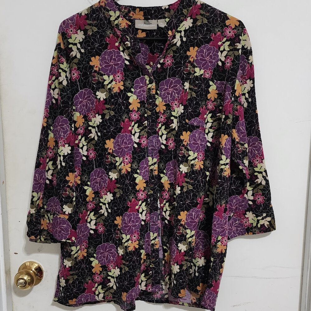 Croft and Borrow, Ladies Blouse, Size XL